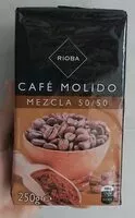 Mängden socker i Café Molido mezcla 50/50