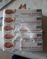 Mängden socker i Anchoas en aceite de girasol