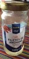 Mängden socker i Filetes de anchoas