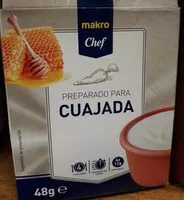 Mängden socker i Preparado para Cuajada