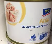 Mängden socker i Atun en aceite de girasol