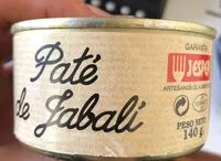 Mängden socker i Paté de Jabali