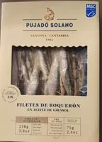 Mängden socker i Filetes de Boquerón en aceite de Girasol