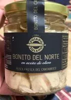 Mängden socker i Bonito del norte en aceite de oliva