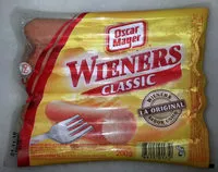 Mängden socker i Wieners classic