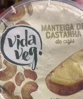 Mängden socker i Manteiga de castanha de caju