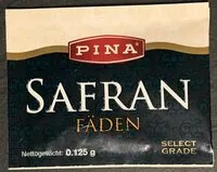 Mängden socker i Safran Fäden