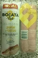 Mängden socker i Salchichas bocata club jamón y queso