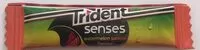 Mängden socker i Trident senses watermelon sunrise flavour