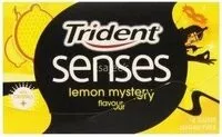 Mängden socker i Trident Senses Lemon Mystery