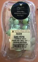 Mängden socker i Raisin sans pepins