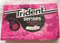 Mängden socker i Trident Senses - Berry party