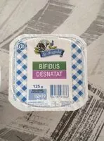 Mängden socker i Iogurt Bífidus Desnatat