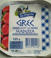 Mängden socker i Griego fresa