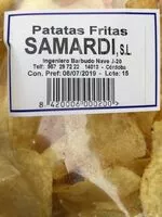 Mängden socker i Patatas fritas