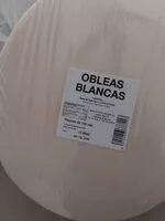 Mängden socker i Obleas blancas redondas