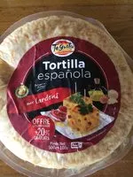 Mängden socker i Tortilla espanola