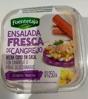 Mängden socker i Ensalada fresca de cangrejo