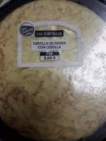 Mängden socker i Tortilla de patata con cebolla