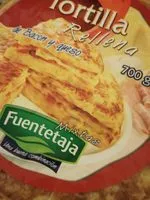 Mängden socker i Tortilla bacon y queso