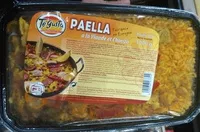 Mängden socker i Paella à la viande et chorizo