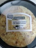 Mängden socker i Tortilla de patata con jamón serrano