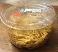 Mängden socker i Chips allumettes