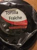 Mängden socker i Tortilla fraiche aux poivronspiment d'edpelettr