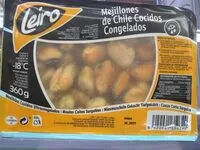 Mängden socker i Mejillones de Chile cocidos congelados