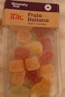 Mängden socker i Fruta italiana