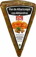Mängden socker i Pan de albaricoque con almendras