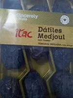 Mängden socker i Dátiles