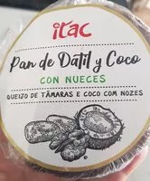 Mängden socker i Pan de dátil y coco