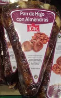 Mängden socker i Pan de higo con almendras