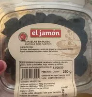 Mängden socker i Ciruelas sin hueso