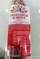 Mängden socker i Salchichón de la abuela