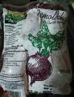 Mängden socker i Remolacha cocida y pelada