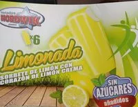 Mängden socker i Sorbete de limon