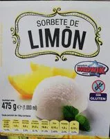 Mängden socker i Sorbete de limón