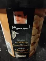 Mängden socker i Helado de vainilla con nueces de Macadamia