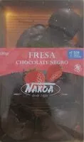 Mängden socker i Fresa con chocolate negro