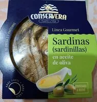 Mängden socker i Sardinas en aceite de oliva