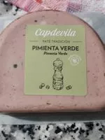 Mängden socker i Pate de higado de cerdo con pimienta verde