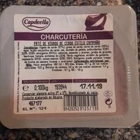 Mängden socker i Paté de hígado de cerdo estilo campaña