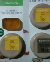 Mängden socker i Surtido mousse premium