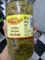 Mängden socker i Judias verdes anchas