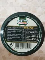 Mängden socker i Ensalada de pimiento con atun