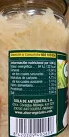 Mängden socker i Alsur apio en tiras