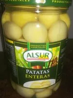 Mängden socker i Patatas enteras