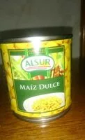 Mängden socker i Maíz dulce